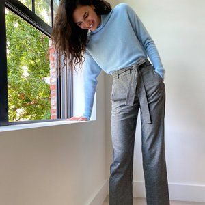 WILFRED ARITZIA New Tie-Front Wool Pant Size 8